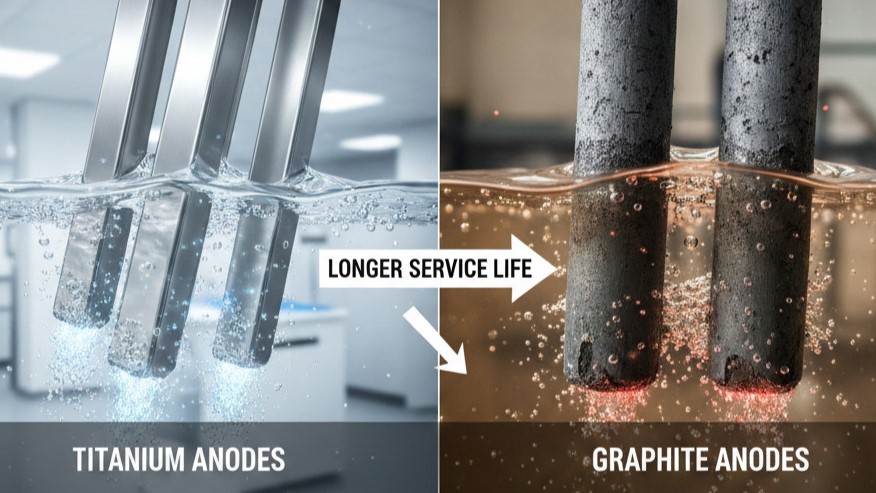 Titanium Anodes vs Graphite Anodes: Service Life and Cost Analysis