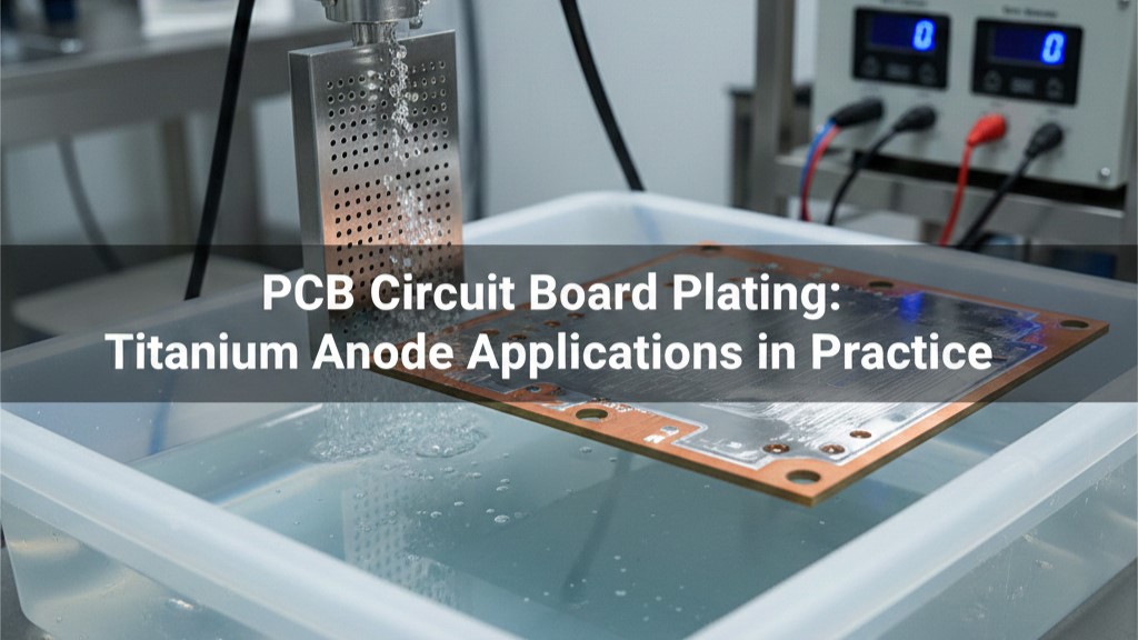 PCB Circuit Board Plating: Titanium Anode Applications in Practice