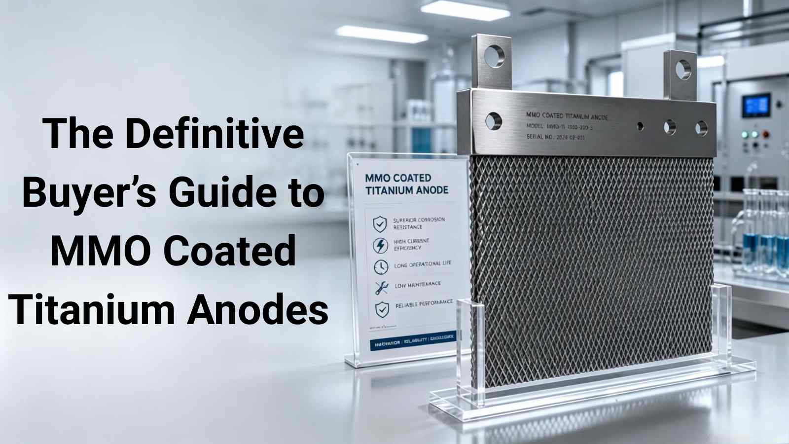 The Definitive Buyer’s Guide to MMO Coated Titanium Anodes (2026 Edition)